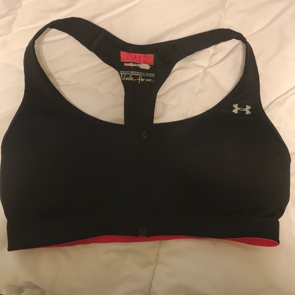 Under Armour Racerback Pad Bra, 40C, no underwire